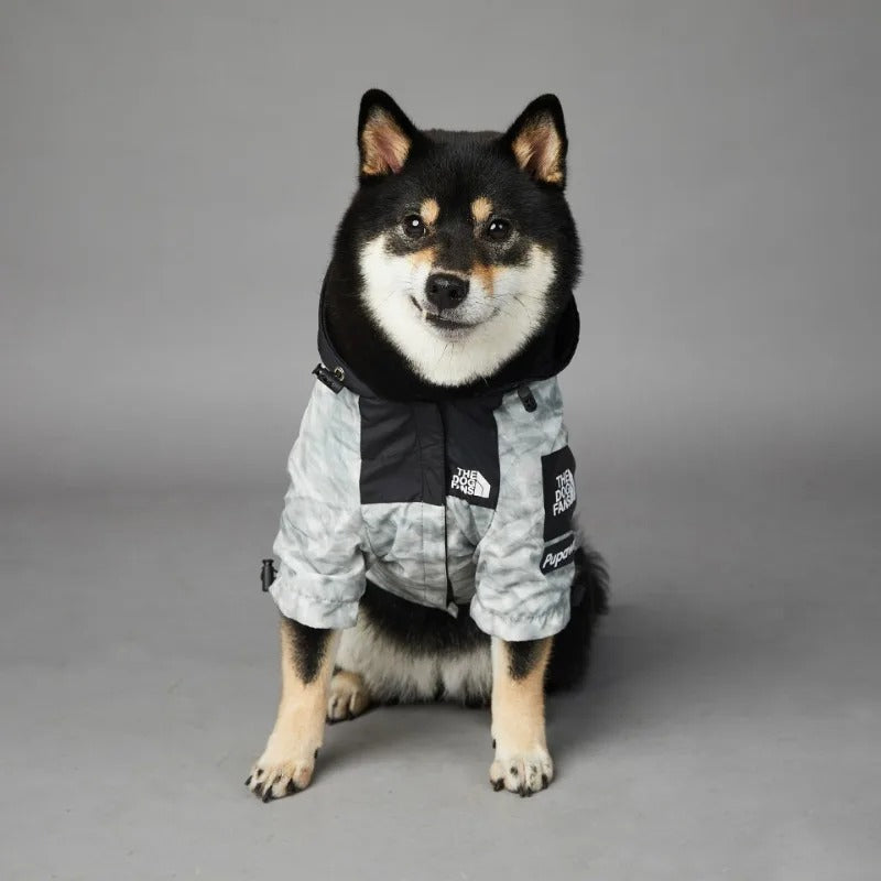 Wasserdichter Winter-Fleece-Hundemantel