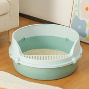 semi-closed cat litter box, view 6 - MRSLM