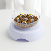 15 degree tilt pet bowl with non-slip stand, view 7 - MRSLM