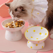 elevated ceramic pet bowl - MRSLM