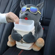 cartoon car tissue and trash holder - MRSLM