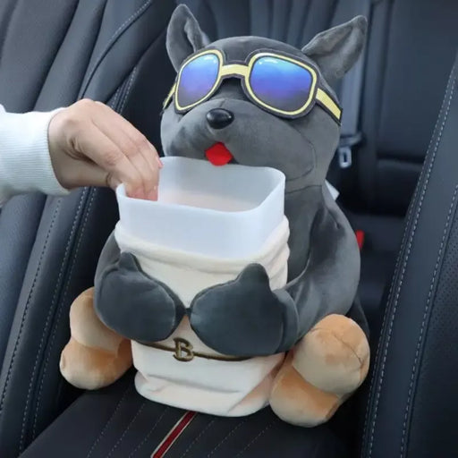 cartoon car tissue and trash holder - MRSLM