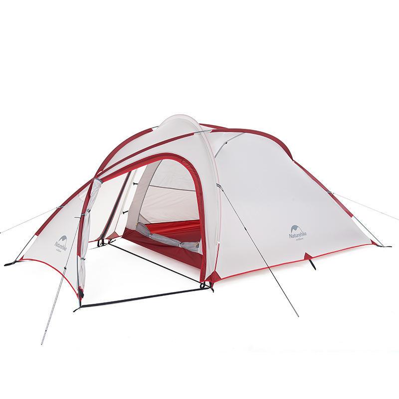 Tenda ultraleve com um quarto e sala de estar