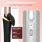 mini ceramic curling iron 25mm, view 5 - MRSLM