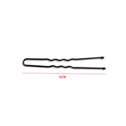 black U-shape hairpins 50-pack, view 3 - MRSLM