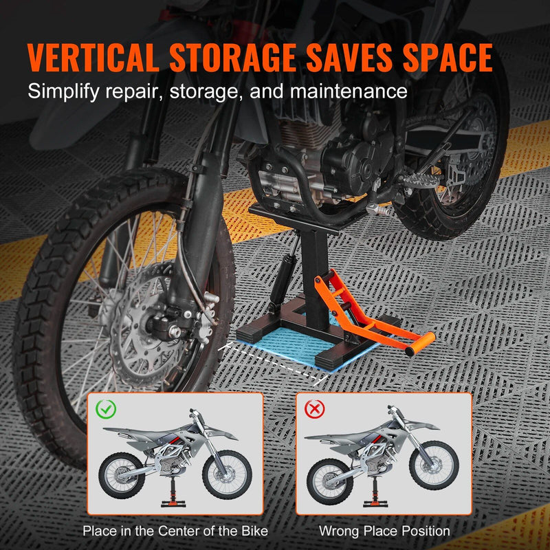 hydraulic dirt bike lift stand, view 8 - MRSLM