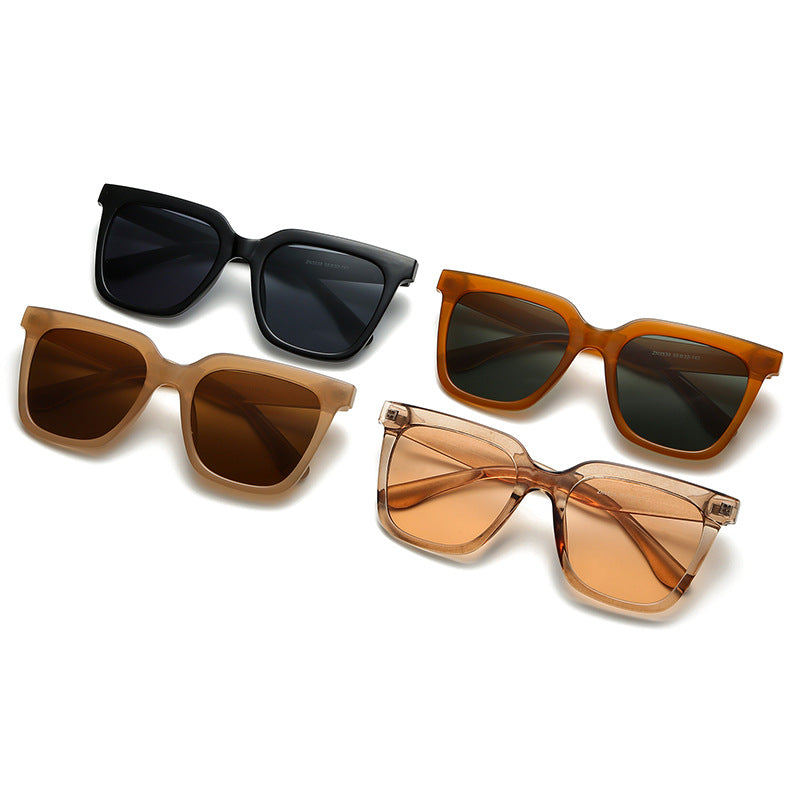 retro rectangle sunglasses, view 9 - MRSLM