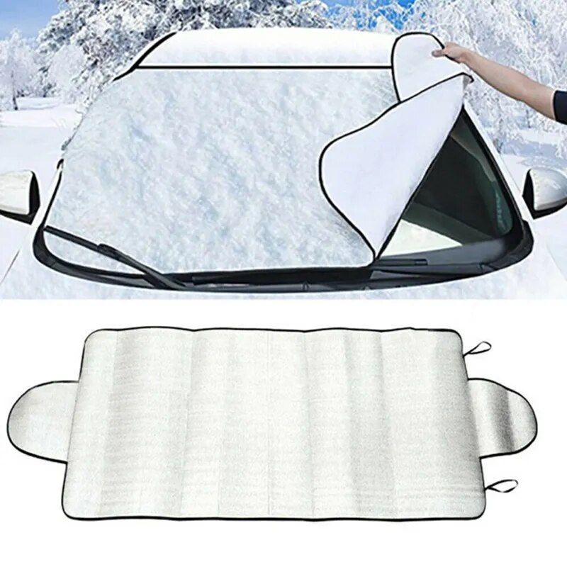 Universal Car Windshield Cover - Sunshade & Ice Protector, Weatherproof 150x70cm