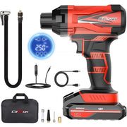 portable wireless handheld air compressor, view 8 - MRSLM