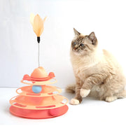 cat turntable ball toy, view 9 - MRSLM
