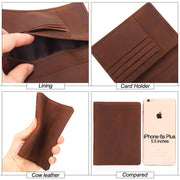 cowhide passport package, view 5 - MRSLM