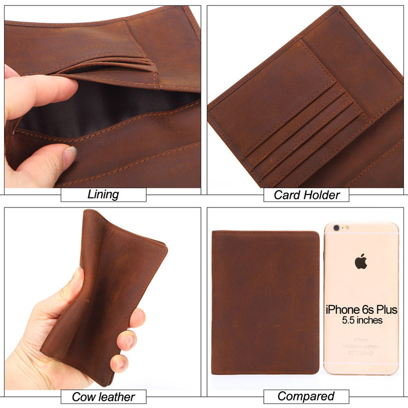 cowhide passport package, view 5 - MRSLM