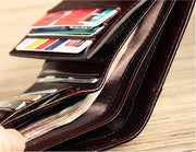 first layer leather wallet, view 10 - MRSLM