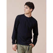 men's long sleeve cotton t-shirt, view 6 - MRSLM