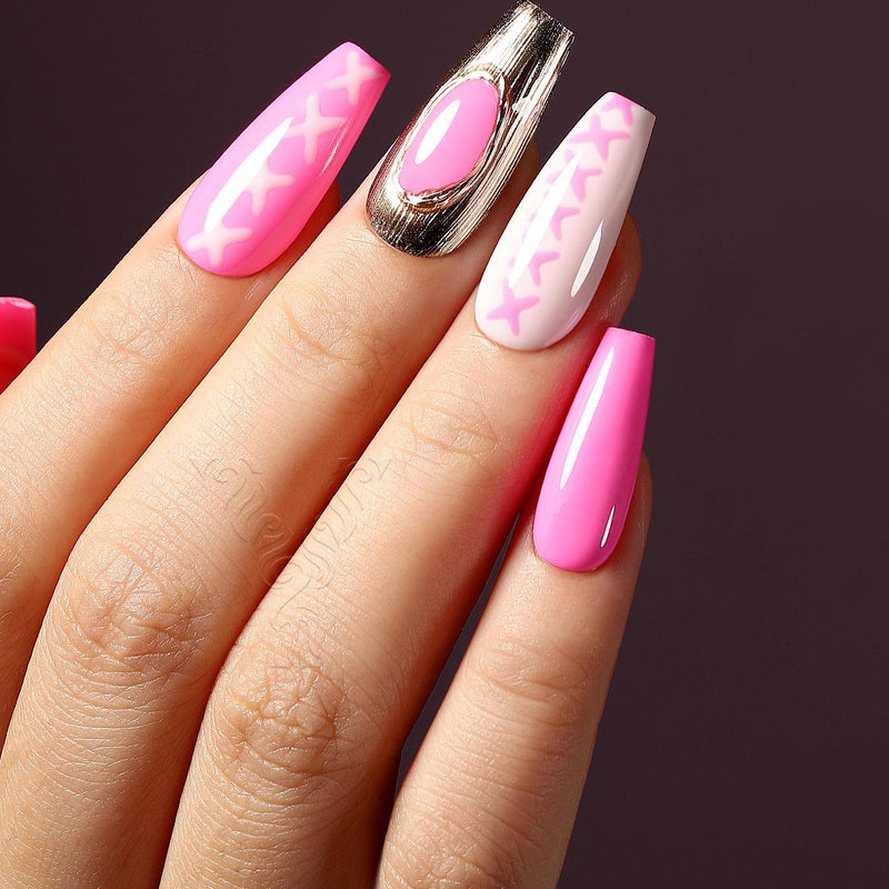 6-color gel nail polish set, view 5 - MRSLM