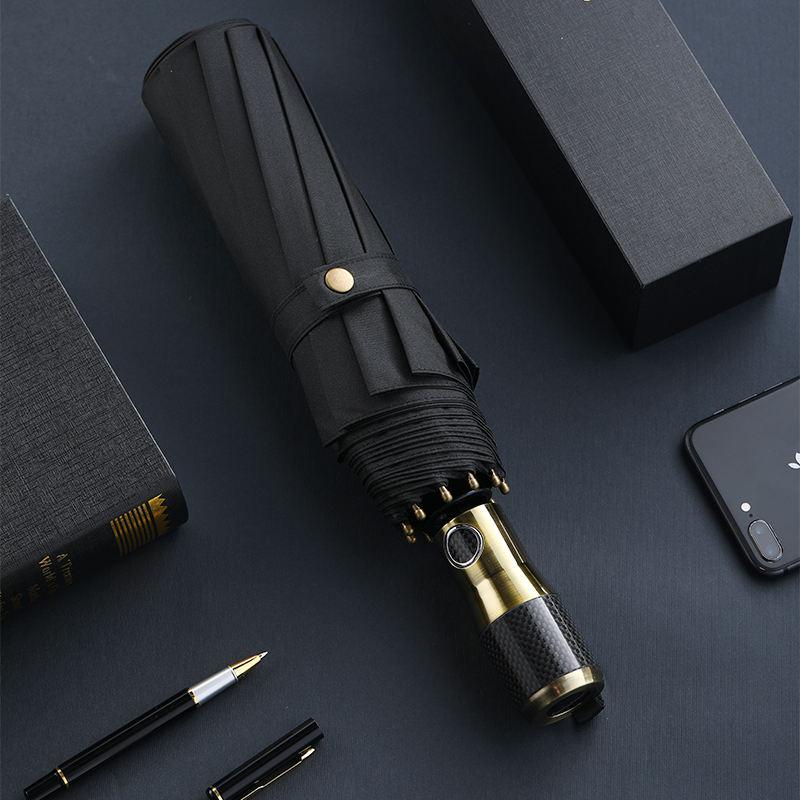 large automatic windproof umbrella with carbon fiber handle - MRSLM