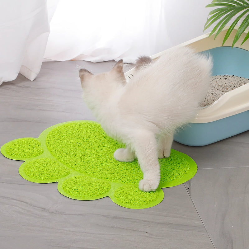 Tapete antiderrapante para animais de estimação, tanto para cães quanto para gatos.