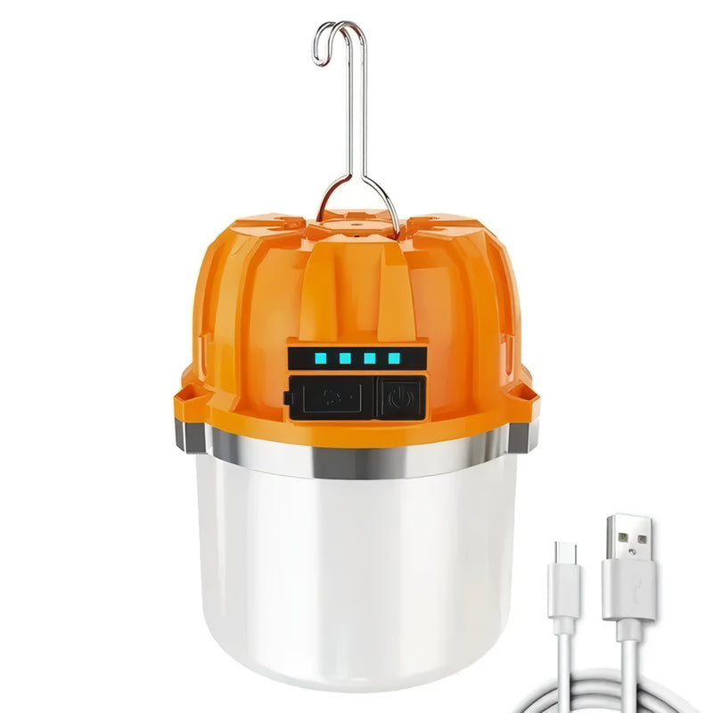 USB rechargeable LED camping lantern, view 2 - MRSLM