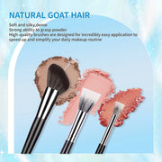 contour powder blusher brush set, view 3 - MRSLM