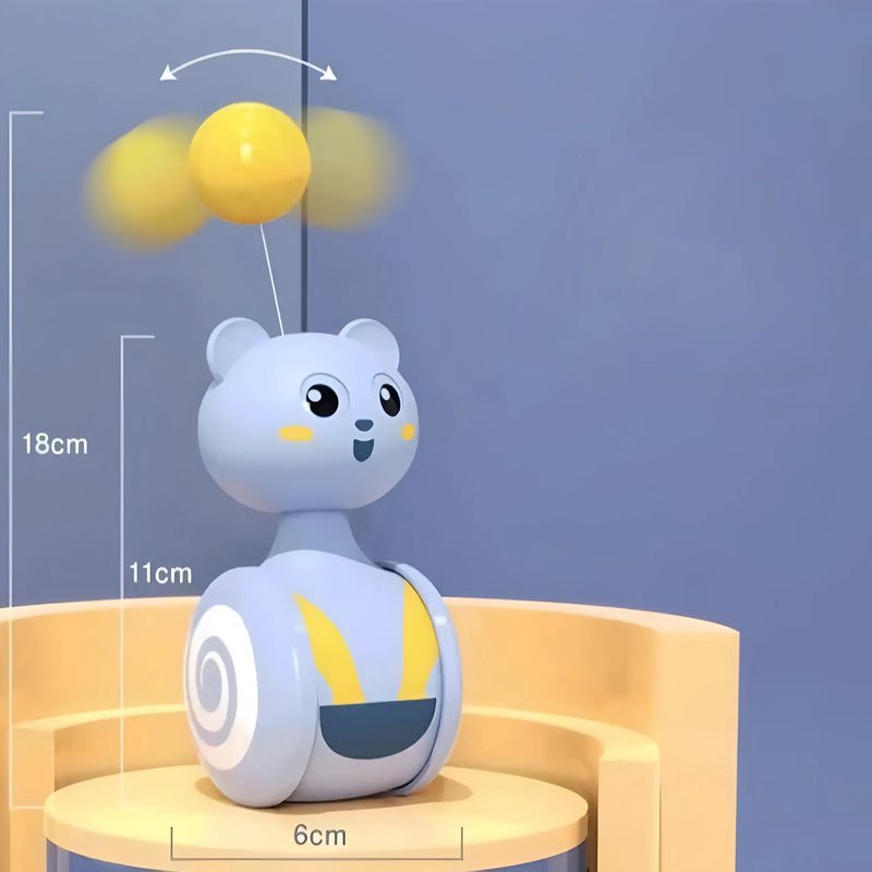interactive cat tumbler toy, view 3 - MRSLM