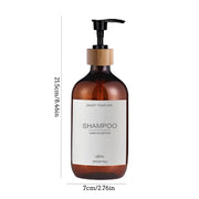 500ml soap and shampoo dispenser set, view 8 - MRSLM