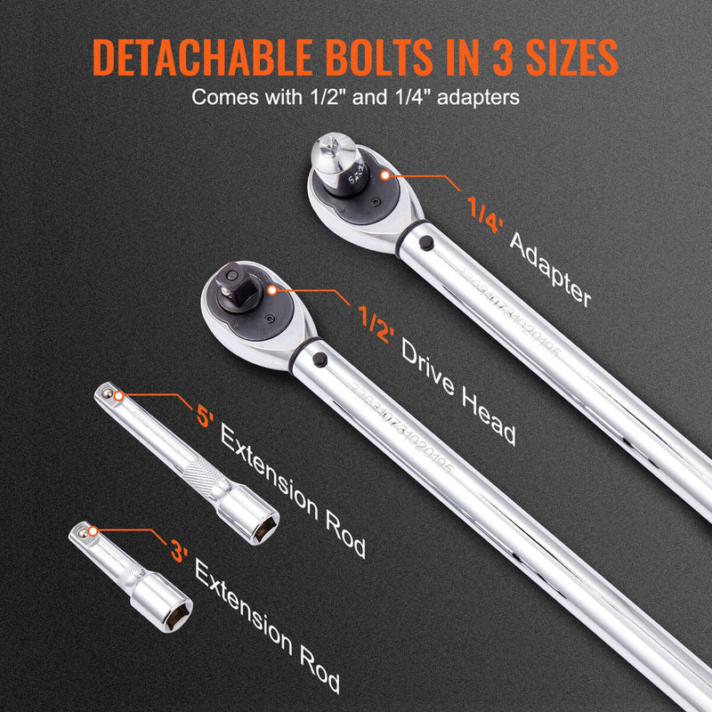 Precision mechanical torque wrench set, view 7 - MRSLM