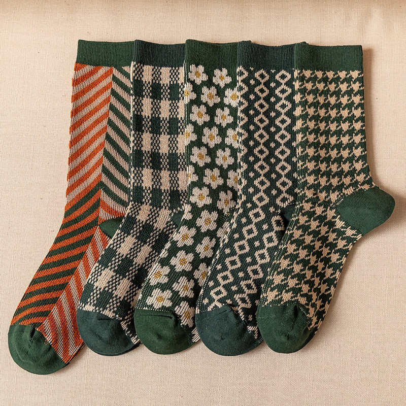 Lange Herbstsocken