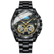 Men's hollow mechanical watch, multi-function, view 4 - MRSLM