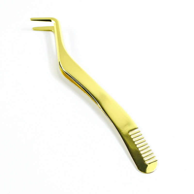 Stainless Steel Eyelash Tweezers