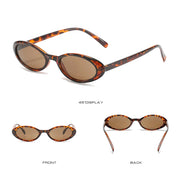 vintage oval sunglasses, view 14 - MRSLM