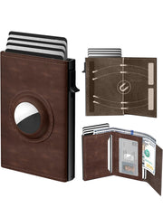 men's ultra-thin card clamp wallet, view 5 - MRSLM