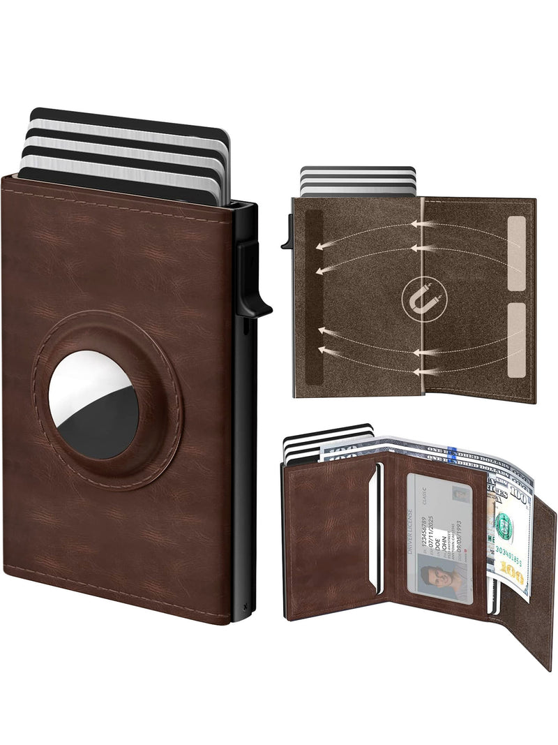 men's ultra-thin card clamp wallet, view 5 - MRSLM