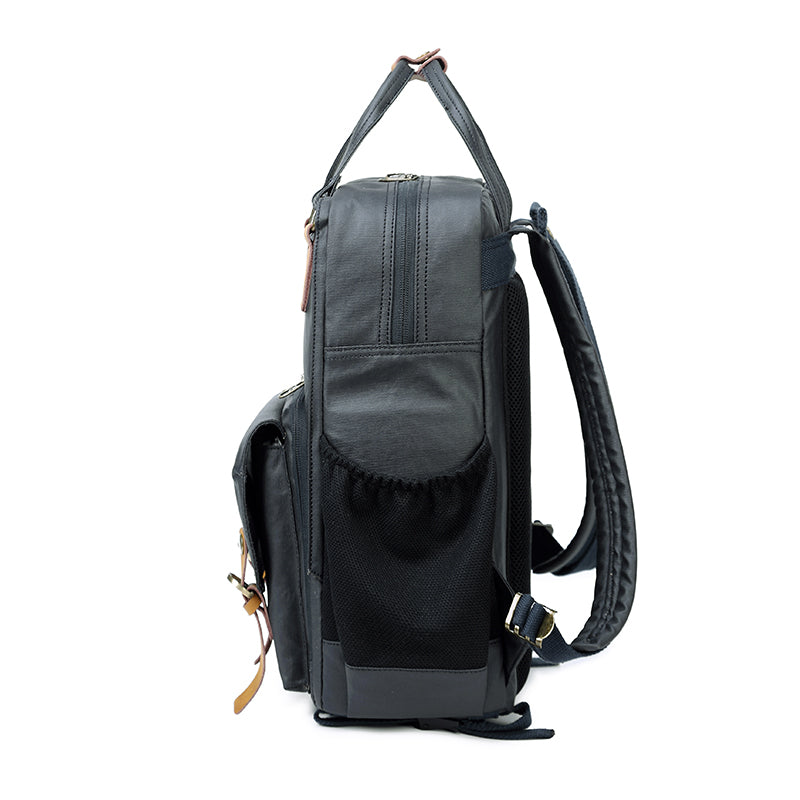 Vintage-Kamerarucksack aus Baumwoll-Canvas für Freizeit und Fotografie, Schultertasche