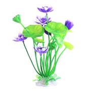 aquarium artificial lotus plant decoration, view 10 - MRSLM