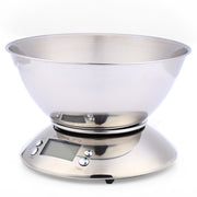 stainless steel digital kitchen scale, view 3 - MRSLM