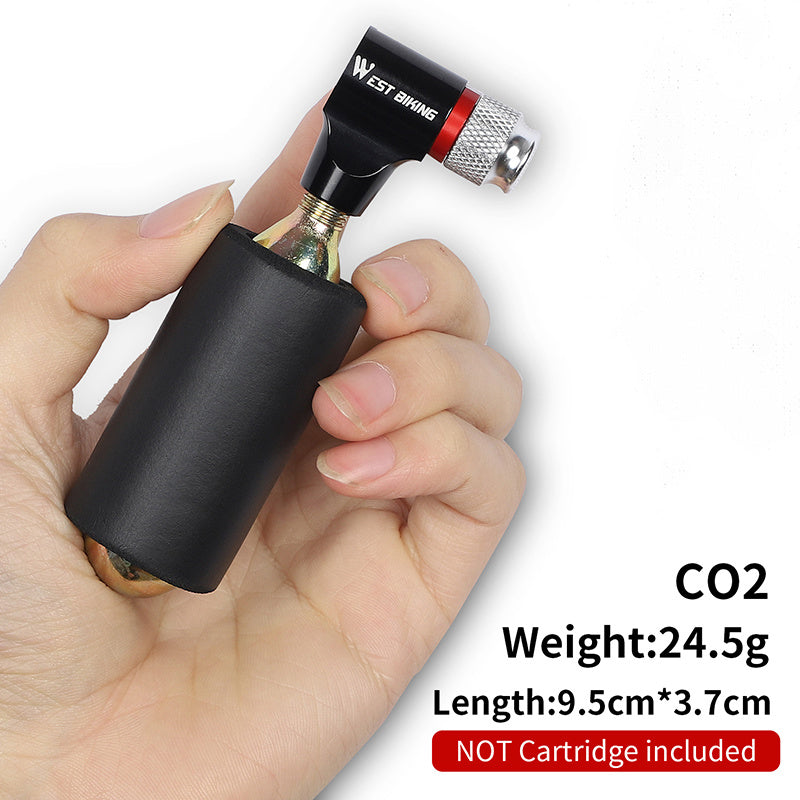 CO2 mini bike pump, view 5 - MRSLM