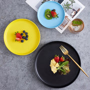 6-piece ceramic dinnerware set, view 9 - MRSLM