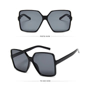 unisex oversized square sunglasses, view 9 - MRSLM