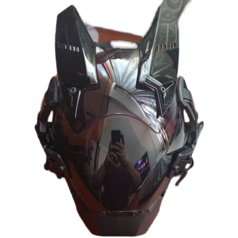 sci-fi gear Halloween mask, view 4 - MRSLM