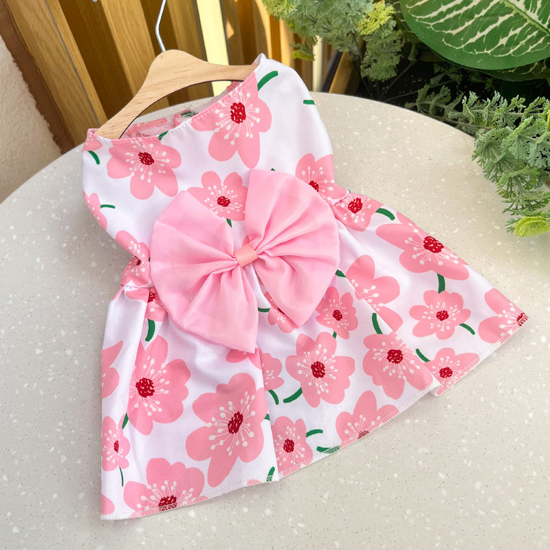 bowknot dog dress, view 10 - MRSLM