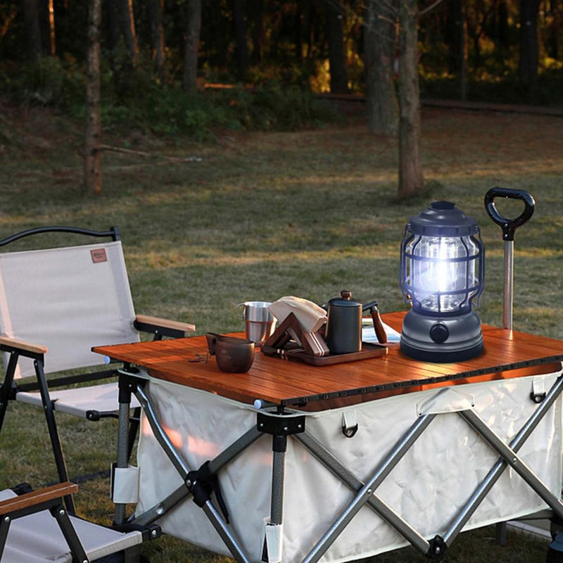 Tragbare LED-Campinglaterne – wasserdicht und USB-aufladbar