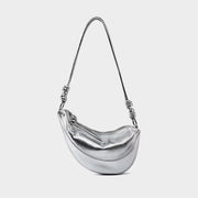 soft leather minimalist crossbody bag, view 8 - MRSLM