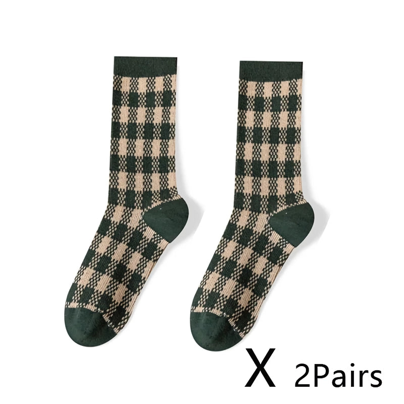 Lange Herbstsocken