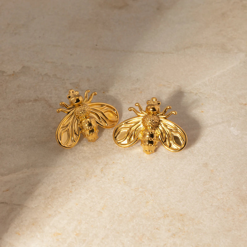 bee earrings - MRSLM