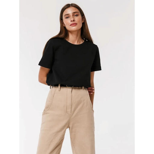 cotton t-shirt, view 2 - MRSLM