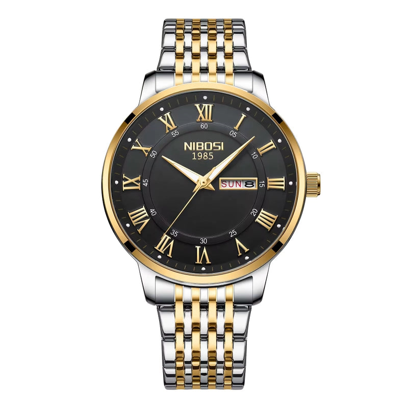 quartz wristwatch with luminous hands, view 5 - MRSLM