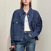 short loose denim jacket - MRSLM