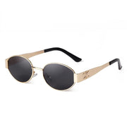 retro oval sunglasses for women - MRSLM