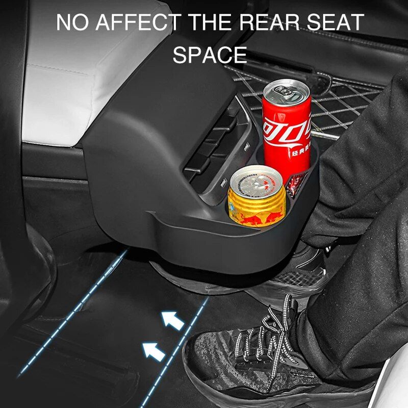 rear seat air vent cup holder for Tesla Model 3 and Y, view 6 - MRSLM