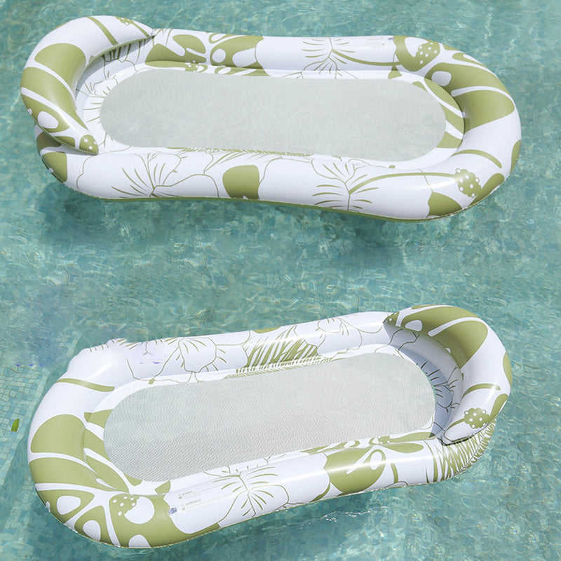 inflatable folding mesh lounger, view 5 - MRSLM